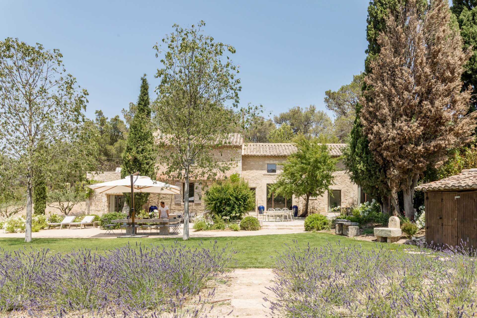 Location Mas de luxe du Lac avec jardin à Saint-Rémy-de-Provence | Mas Amor