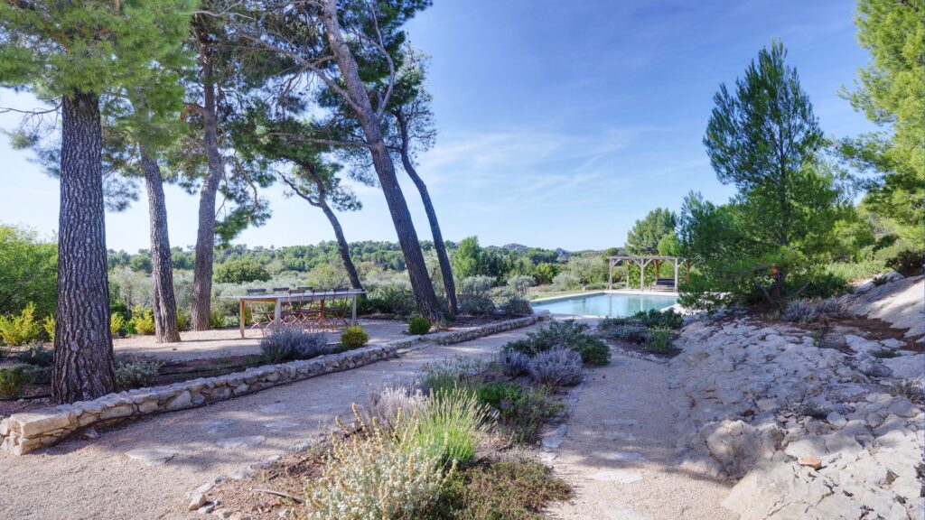 Location Mas de prestige des Sources avec une jolie vue à Maussane-les-Alpilles | Mas Amor