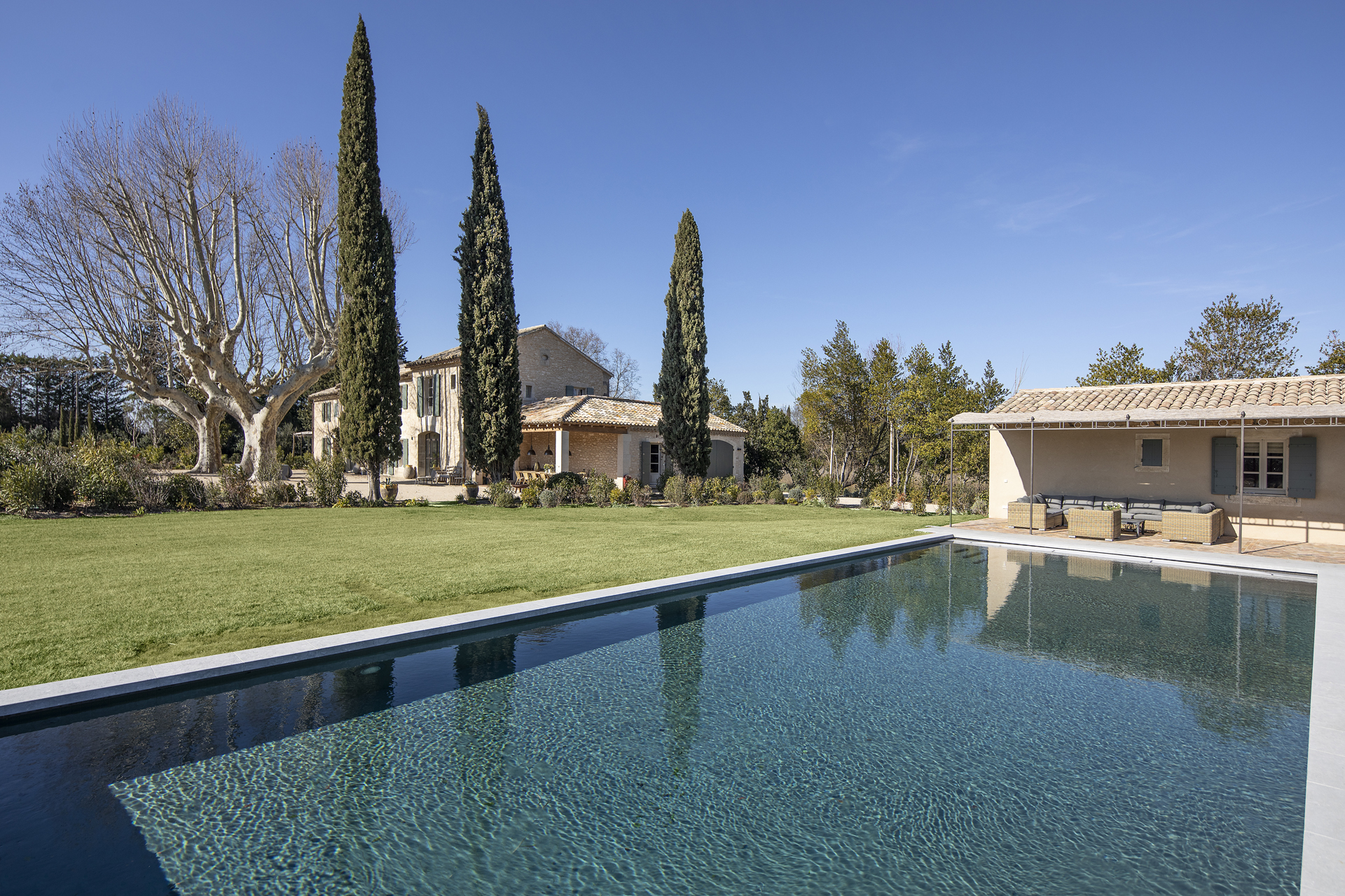 Location Mas de luxe St Roch avec piscine à Saint-Rémy-de-Provence | Mas Amor