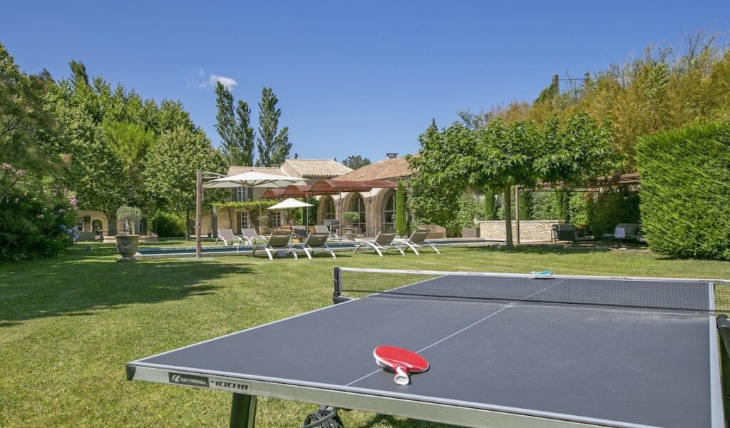 Location Villa de luxe Rosalie avec une table de ping pongà Saint-Rémy-de-Provence | Mas Amor